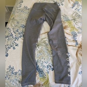 Gray leggings super soft.